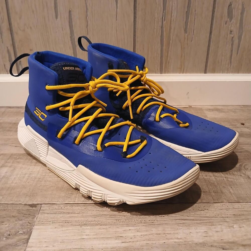 Under Armour Steph Curry 30 Blue Basketball Shoes US Size 9